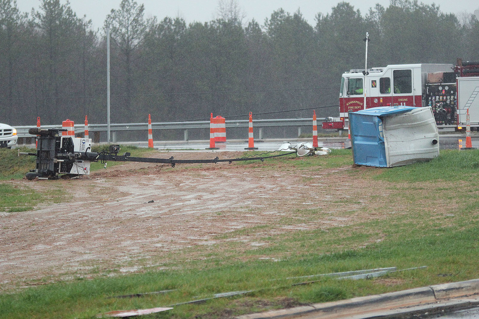 Tornado damage